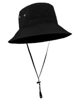 großer Bucket Hut-Schwarz