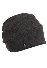 Beanie aus PolarSoft® Fleece - Anthrazit meliert