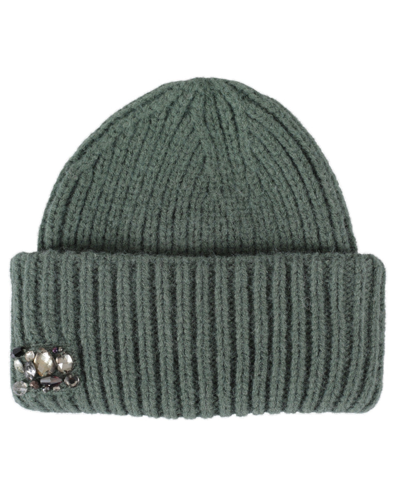Strickmütze - Salbei