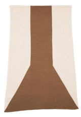 Kaschmir-Schal 60 x 185 cm - Beige mel.- Mink