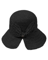 kleiner Häkelhut-Schwarz